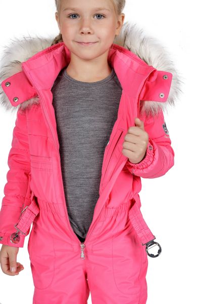 Комбинезон горнолыжный W18-1030-BBGL/A Poivre Blanc розовый в Иваново