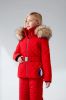 Куртка горнолыжная Poivre Blanc с иск.мехом W21-1003-JRGL/A красный в Иваново