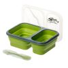 Контейнер Tramp силиконовый 2 отсека с ловилкой 900мл.TRC-090