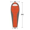 Спальный мешок Tramp Fjord T-Loft Compact 0 оранжевый