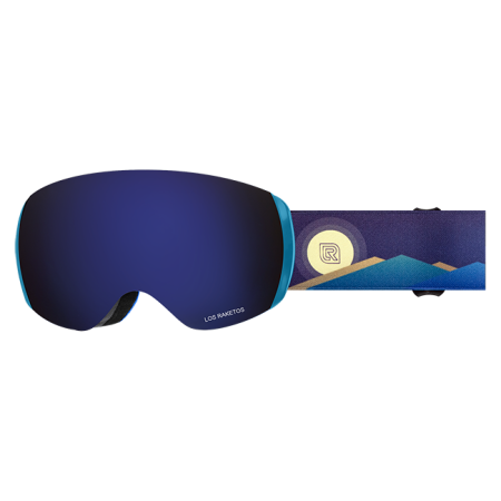 Купить Маска Los Raketos NJS Chrom Blue в Иваново