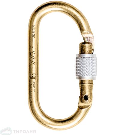  Карабины Ринг сталь овал (keylock) 3000 (10шт) в Иваново  