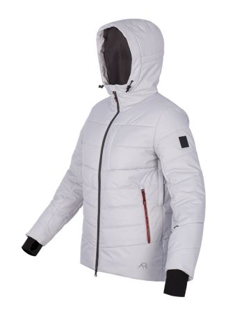 Куртка зимняя женская стеганная Нева светло-серый в Иваново