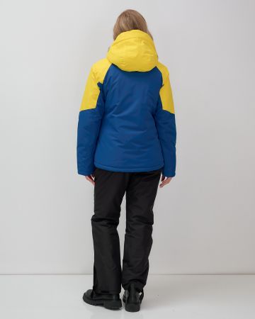 Костюм горнолыжный 02815J желтый  в Иваново