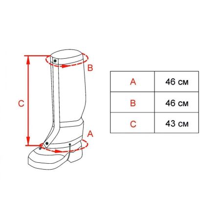 Фонарики Манарага с молн.,с метал.трос.Cordura черный