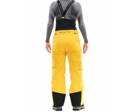 Брюки горнолыжные Dragonfly Gravity Premium Woman Yellow-Dark Ocean в Иваново