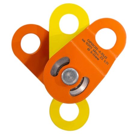  Блок-ролик Орион-Альп двойной сталь с подшипником в Иваново  