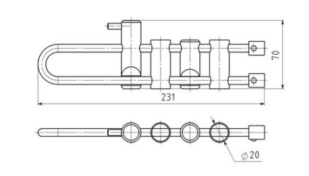  Спусковое устройство Вертикаль Решетка стальная в Иваново  
