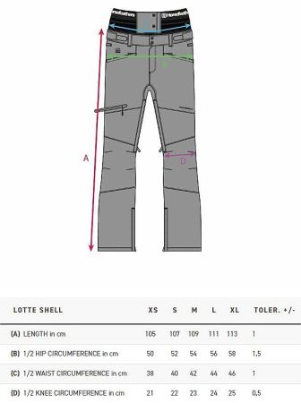 Штаны сноубордические Lotte Pants black HORSEFEATHERS в Иваново