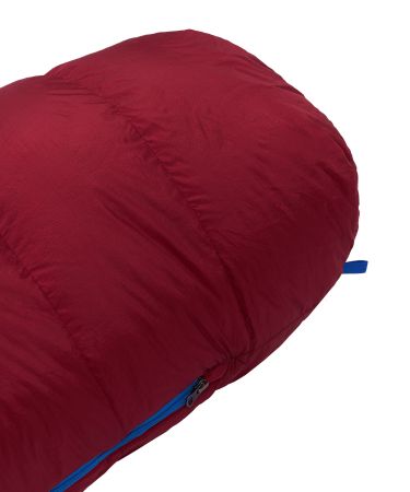 Спальный мешок Red Fox Radid Long -20 пуховый красный/синий