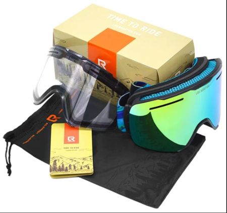 Купить Маска Los Raketos SNAP yellow chrom 22119 в Иваново