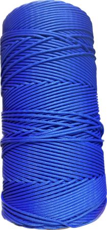  Шнур ПА плетеный 16-ти пр.с ПА серд.d 3мм зеленый,синий в Иваново  