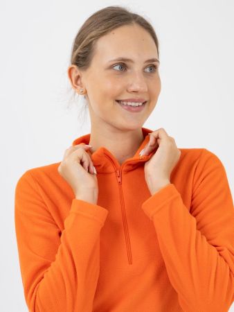 Куртка-анорак Rosomaha флисовая женская (оранжевый)