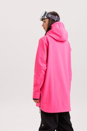 Анорак сноубордический MountainMan Barbie розовый неон в Иваново