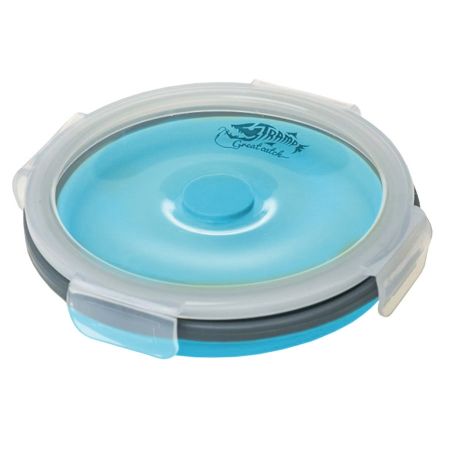 Контейнер Tramp складной с крышкой-защелкой 800мл.TRC-087аквамарин