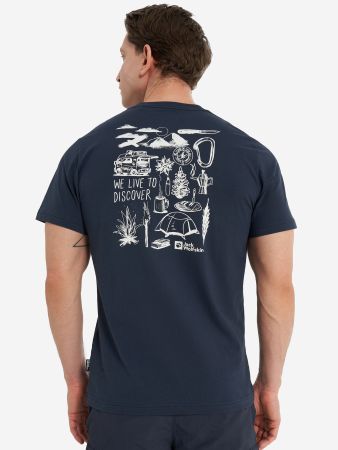 Футболка JW DISCOVER Т М синий