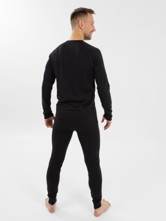 купить Фуфайка мужская "Аляска Н" (шерсть, черный)