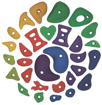  Комплект зацепок скалолазных Венто (50шт) в Иваново  