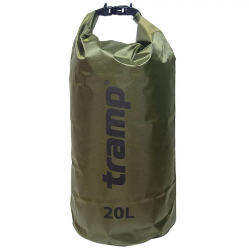 Гермомешок Tramp ПВХ Diamond RipStop 20л.олив.TRA-113