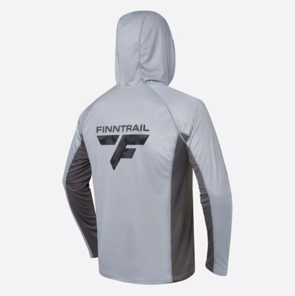 Лонгслив Finntrail мужской Wave Big Logo 6614 Grey в Иваново