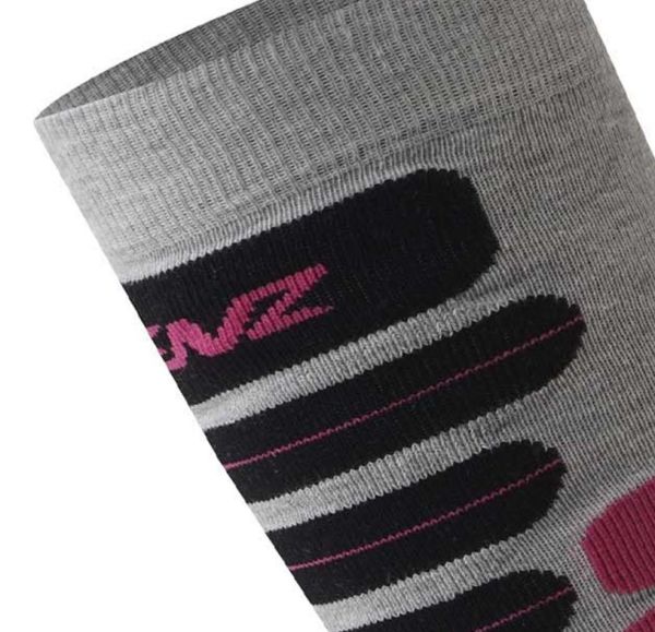 Купить Носки LENZ Skiing 2.0 Light Grey/Pink в Иваново