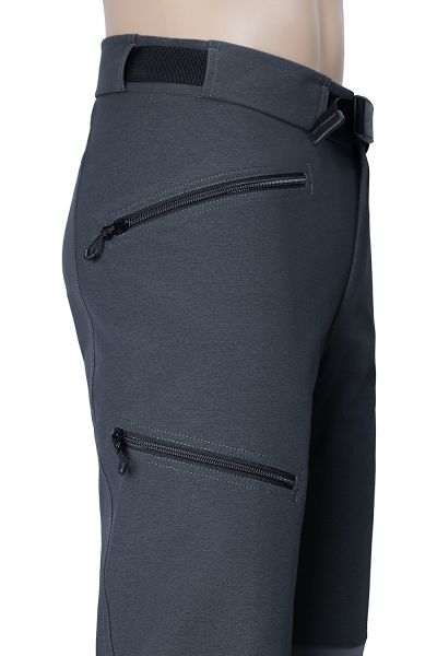 Брюки Оз Ozone Aleut (муж) сер.меланж/св.серый 