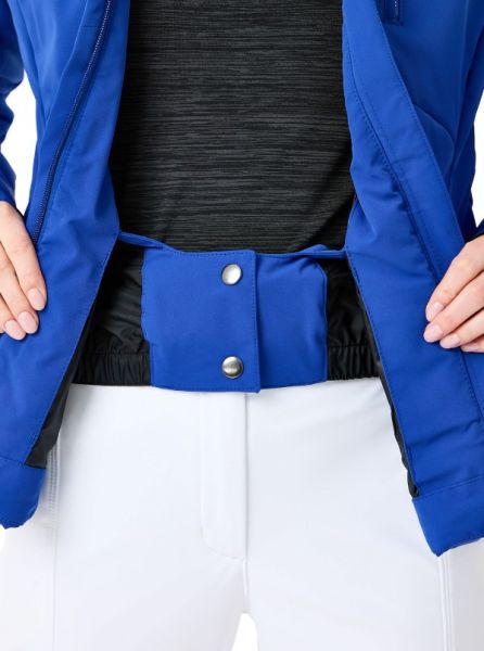 Куртка горнолыжная Poivre Blanc с иск.мехом W24-0802-WO/A синий в Иваново