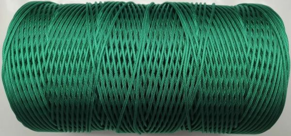  Шнур ПА плетеный 16-ти пр.с ПА серд.d 3мм зеленый,синий в Иваново  