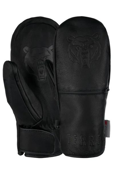 Варежки Terror-Leather Mitten Black в Иваново