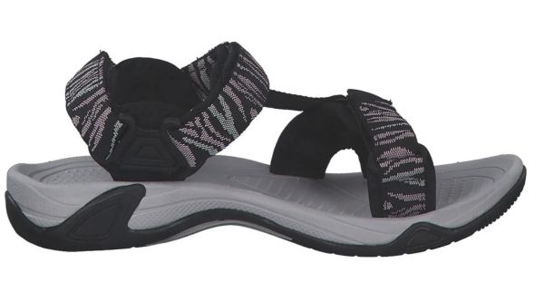 Купить сандалии cmp hamal wmn hiking nero-pale rose черный в Иваново