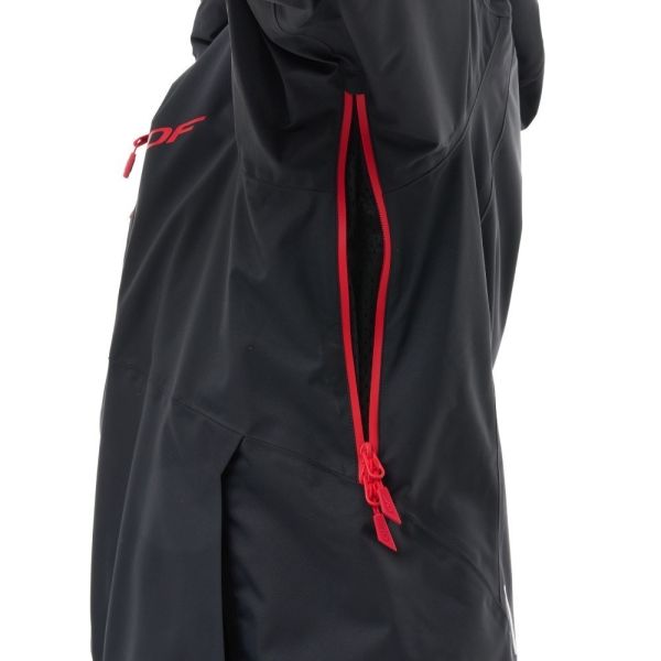 Куртка горнолыжная Dragonfly утепленная Gravity Man Black-Red в Иваново