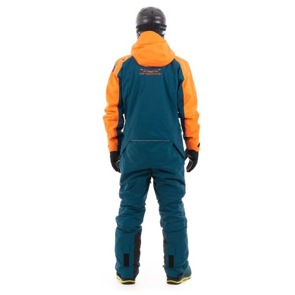 Комбинезон сноубордический Dragonfly Gravity Premium MAN Dark Ocean-Orange 2023 в Иваново