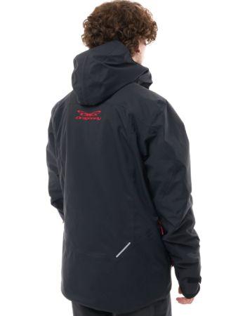Куртка горнолыжная Dragonfly утепленная Gravity Man Black-Red в Иваново