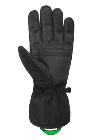 Перчатки Reusch Snow King Black/Neon Green в Иваново