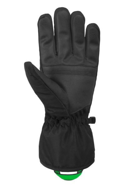 Перчатки Reusch Snow King Black/Neon Green в Иваново