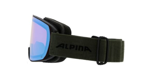 Купить маска alpina г/л nakiska q black-olive matt/q green s2 в Иваново