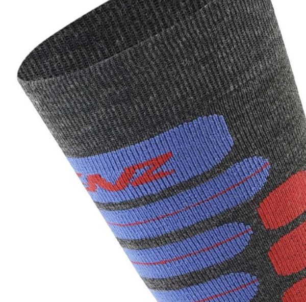 Купить Носки LENZ Skiing Kids Grey/Red/Blue в Иваново