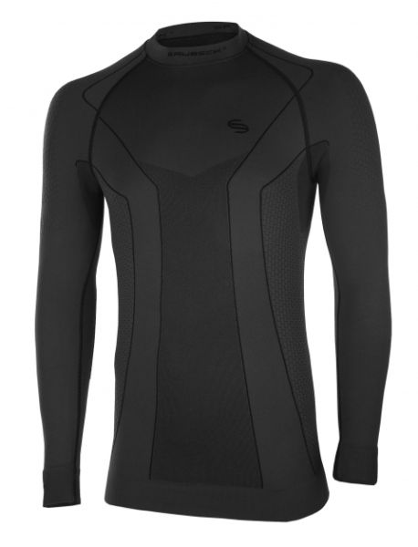 Футболка Brubeck Extreme Thermo LS1529М черный в Иваново