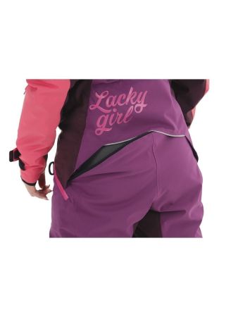 Комбинезон сноубордический Dragonfly Premium Woman Purple&Brown в Иваново