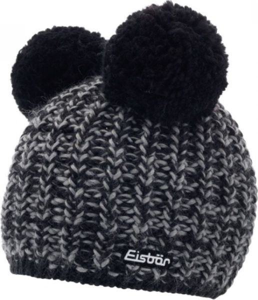 Шапка Mimi Pompon MU Eisbar черно-белый в Иваново